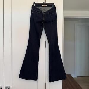 J Brand Women's Y2K Low Rise Flare Jeans - Dark Blue - 25